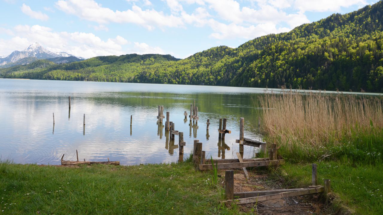 Von Weißensee zu den Burgruinen Eisenberg und Hohenfreyberg
