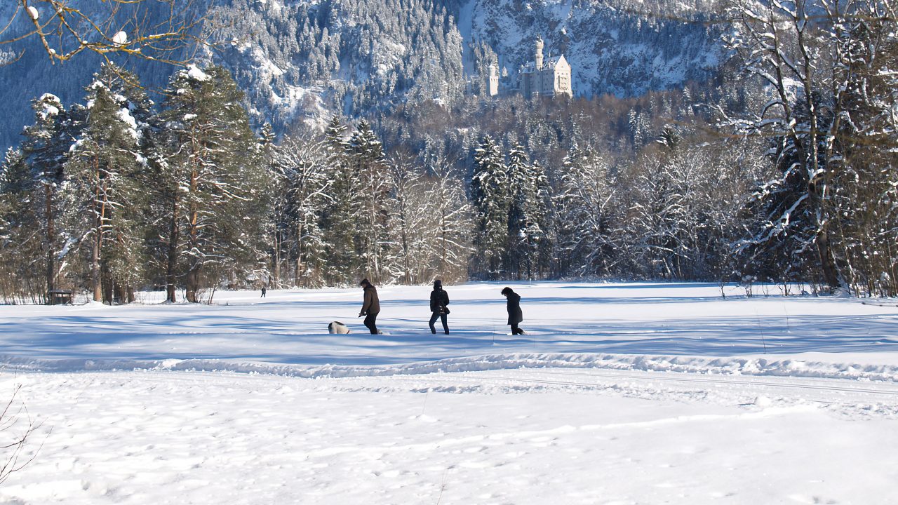 Dromerige winterwandeling naar Marienbrücke