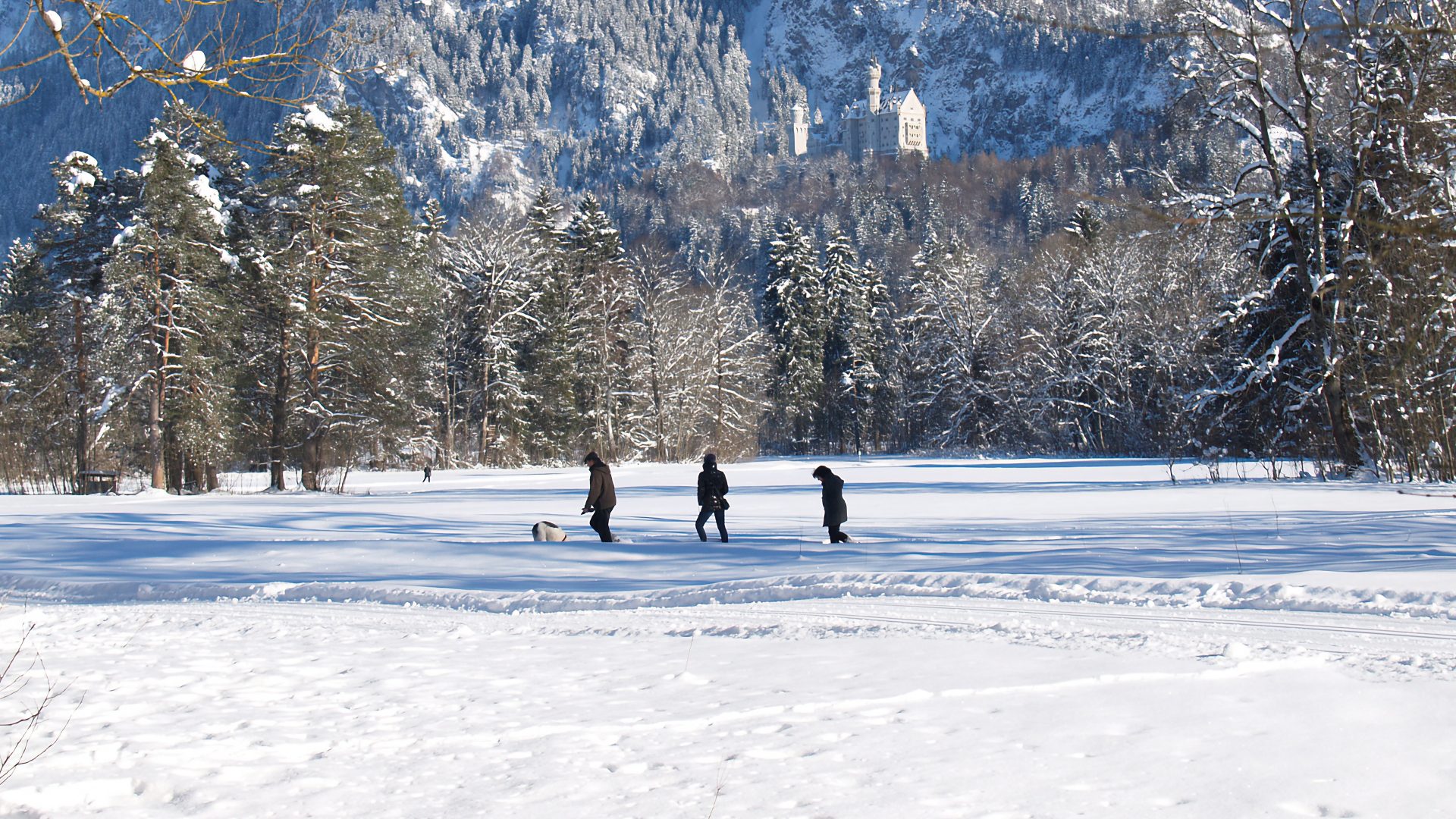 Verträumte Winterwanderung zur Marienbrücke