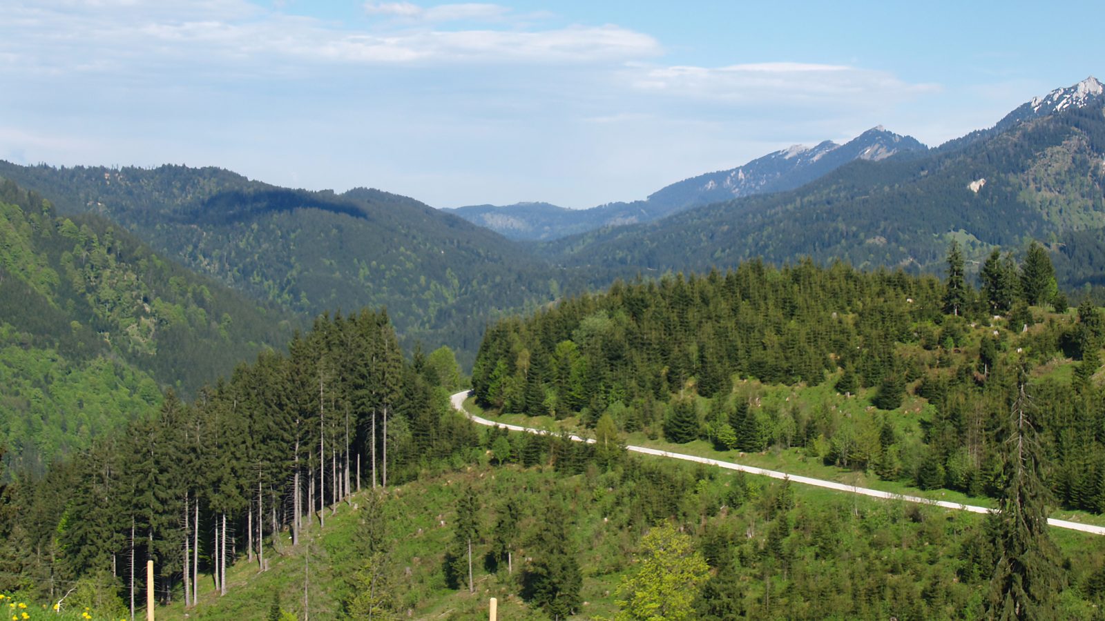 The mountain tour from Buching through the Ammer Mountains to the Tegelberg