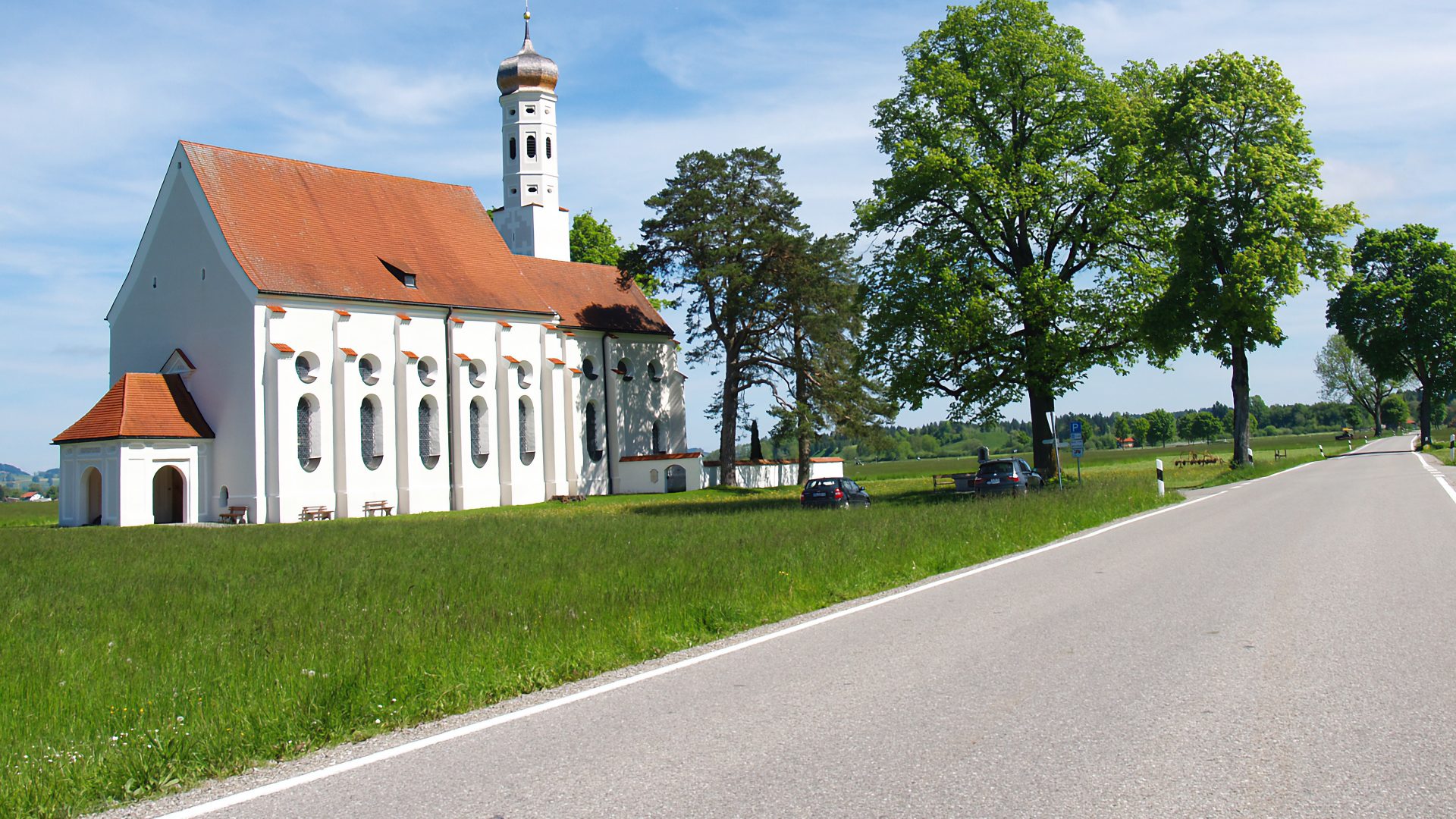 Die barocke Colomans-Kirche