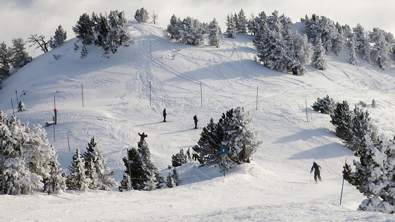 The Grünten ski lifts