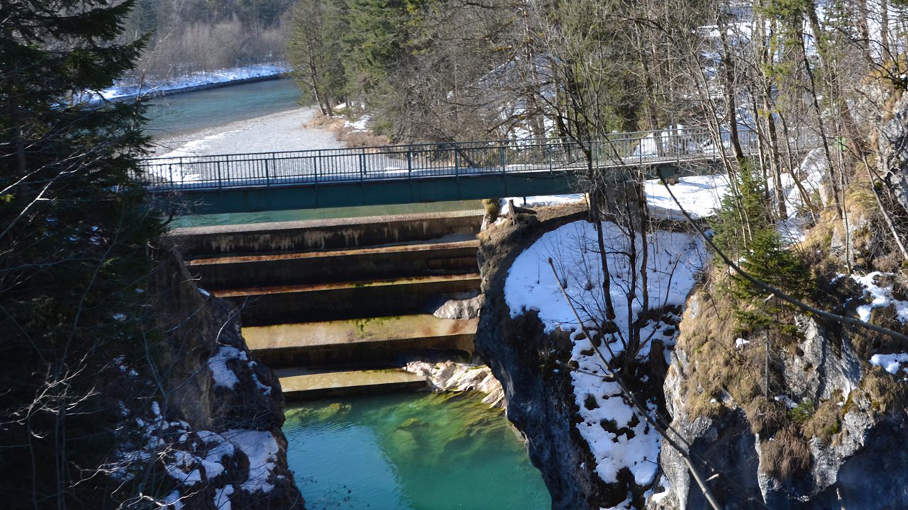 Een ontspannen winterwandeling: het Lechfall-circuit