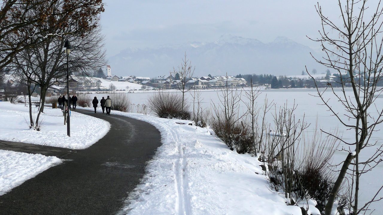 Winterwanderung: Die Hopfensee-Südrunde