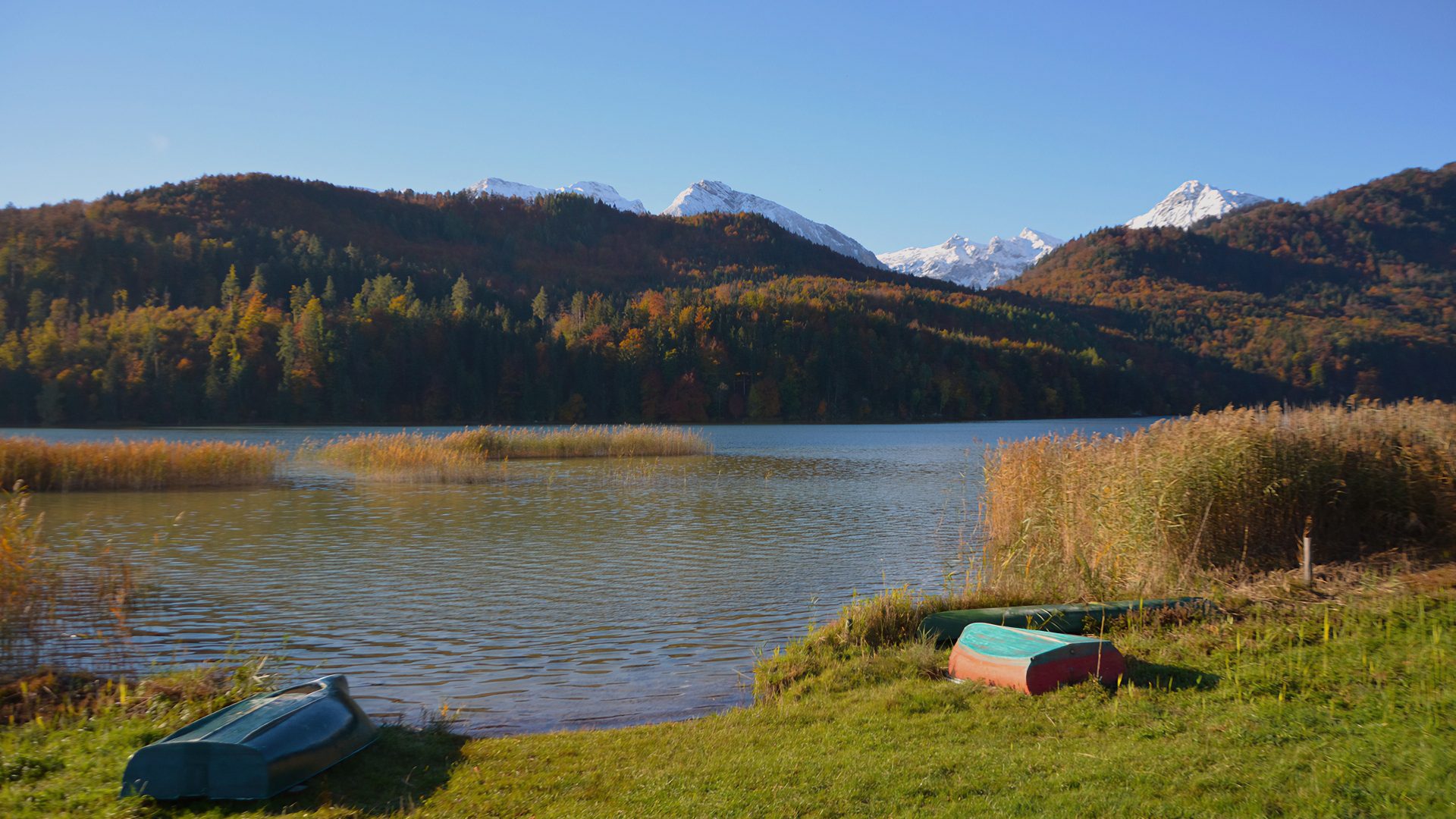 Wandeling: van het hoge kasteel naar de Weissensee