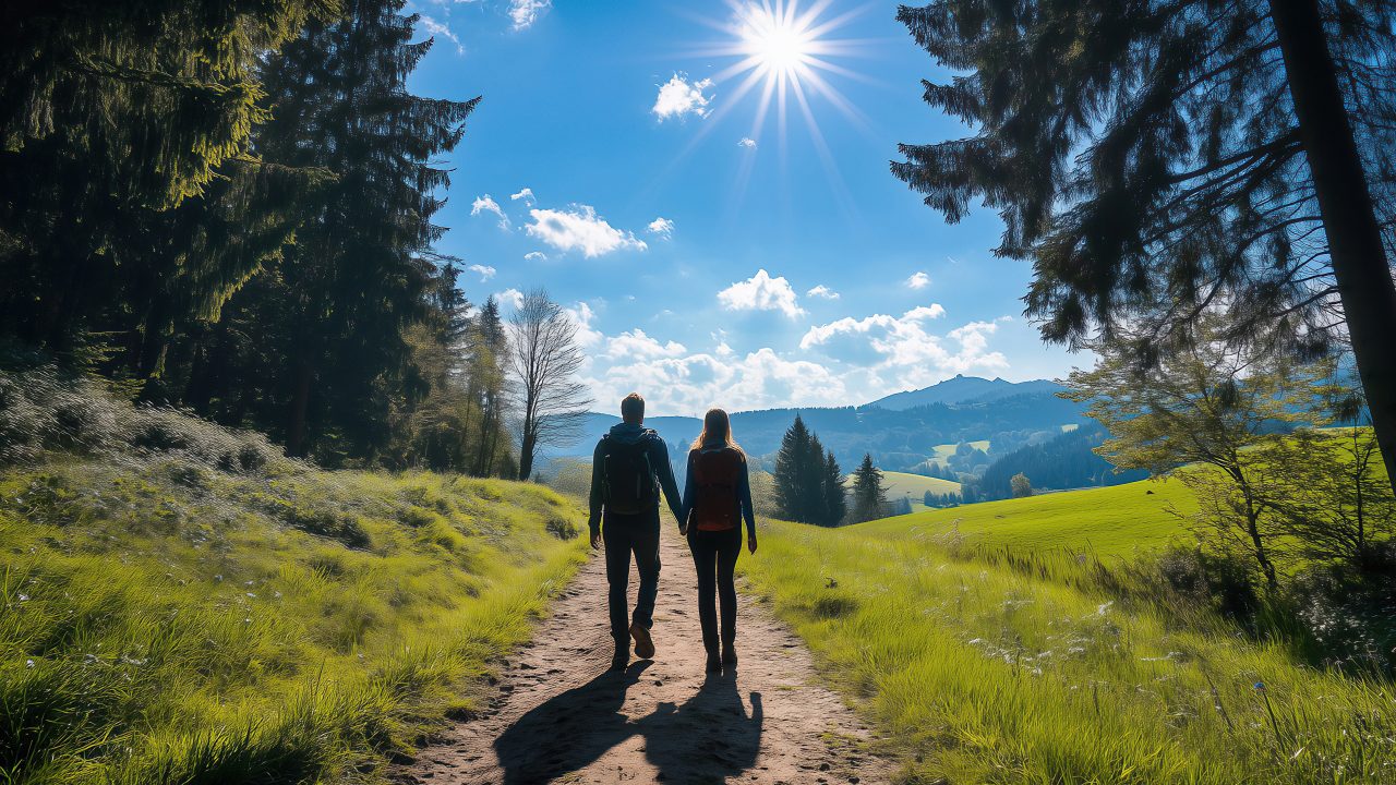Wege und Landschaft rund um den Weißensee – Motiv 2