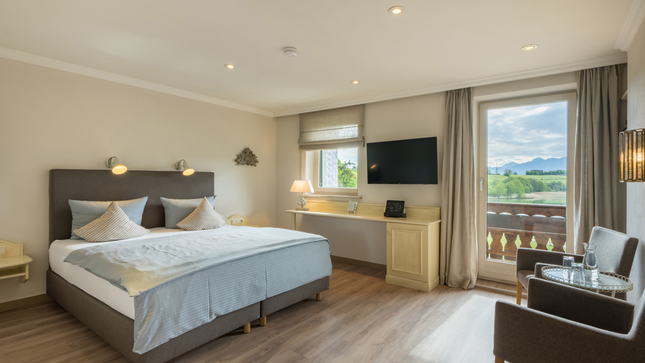 Comfortzimmer "Rose" mit Seebalkon